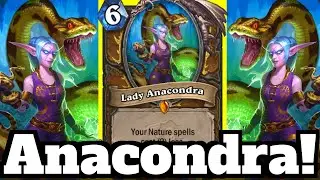Lady Anacondra OTK! This Mini Set is BROKEN! | Hearthstone