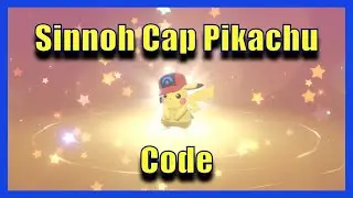 Sinnoh Cap Pikachu Code! (Limited Time) | Pok&eacute;mon Sword and Shield