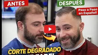 TIGHT FADE TUTORIAL (Step-by-Step) | Before & After /ANTES Y DESPU&Eacute; Degradado Tight Fade Paso a Paso