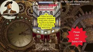 10 Facts About The Uffizi Gallery #art #artwork #cultural #historical  @TheArchimedesFiles