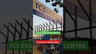 TCS ion Digital Zone examination Centre Candidates Taking Entry #tcs #shorts #exam #exams