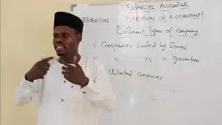 Formation Of A Company (Financial Accounting) (SS3)