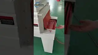 Horizontal sleeve label machine for Cosmetic #machine #bottlepackaging#factory #cosmetic