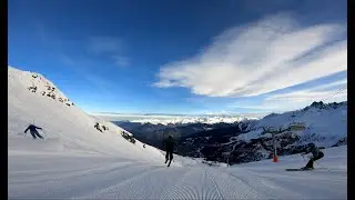 Going All Out Down Combe Tougnete and Saulire In The 3 Valleys!