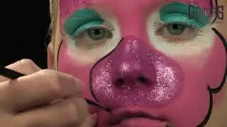 Tutorial Grimas Schminke Facepaint
