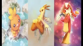 Pok&eacute;mon: Torchic Family Scientific Analysis