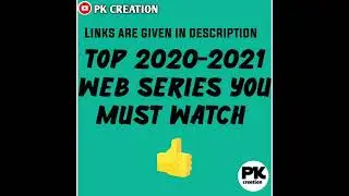 Top 2020-2021 Web series you must watch