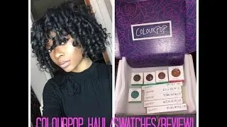 COLOURPOP HAUL + SWATCHES + REVIEW!! ElleForLexxi