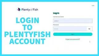 How to Login to PlentyofFish Account | POF Login Sign In 2022 Easy Tutorial