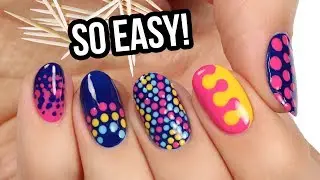 Легкий дизайн ногтей для начинающих: стиль Dotticure!