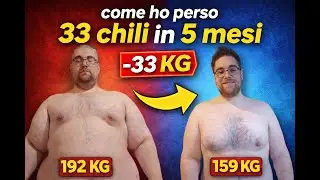 COME HO PERSO 33 CHILI IN 5 MESI #obesity #reborn #gym