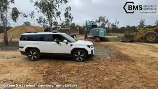 BMS MineRoad-Rapid &ndash; Rapid-Setting Roadway Repair Mortar &ndash; Field Demo