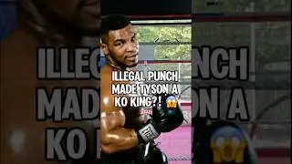 Mike Tyson&rsquo;s &ldquo;Illegal&rdquo; Punch Trick That Made Him a KO Machine #miketyson #lefthook #boxingtechnique