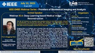 Webinar #14: Deep Learning-based Medical Image Reconstruction - Prof. Dinggang Shen