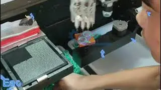 Automatic diamond setting machine
