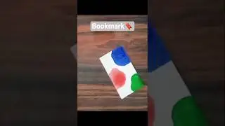 simple and easy bookmark idea / diy bookmark ideas #flaminggo #drawing #art #ytshorts  #bookmark