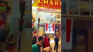 Murree Mall Road | Rash Crowd | Murree update #shorts #murree #travel #mountains #murreeweathertoday