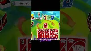 Uno Mobile is broken: one turn victory #shorts