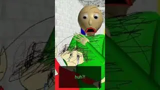 who made playtime cry? #baldisbasics