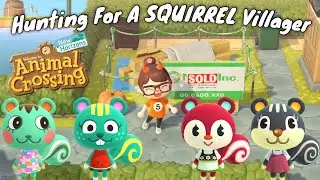 ACNH Villager Hunting: I FINALLY Found A Squirrel?