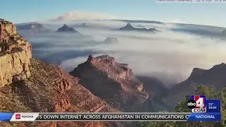 Grand Canyon: Dragon Bravo Fire 100% contained, pipeline break on South Rim prompts water conservati