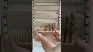 The DIY Drill Holder that will make your life easier #woodworking #craftideas #wood #diy #woodwork