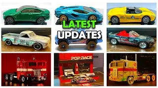 Витрина &mdash; эксклюзивный набор HW, Ghostbuster, автобус VW T1, пикап, Toyota MR-S, тюнинг Skyline GT-R Z.
