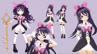 【SpeedSculpt?】 Using VRoid Studio for the first time! OC Creation (Yitsune Melody)