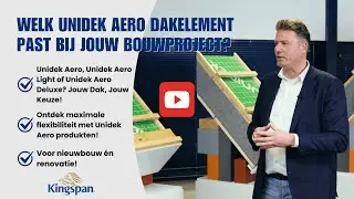 Welk Unidek Aero dakelement past bij jouw bouwproject?