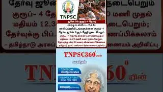 TNPSC Group 4 Notification 2024