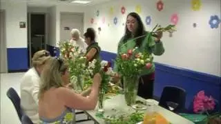 Flower Arranging at the Rye YMCA