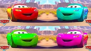 Cars Toys Movies ⚡ Lightning McQueen Freaks Out Seeing Frozen Mater | Disney Pixar (MUSIC VIDEO)