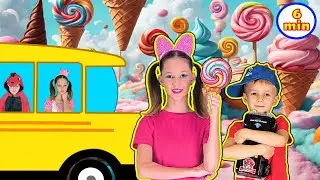 Wheels on the bus + MORE BEST Nursery Rhymes & Kids Songs #ToddlerSongs #KidsMusic #NurseryRhymes