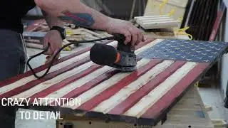 Buffalo Reclaimed Flag Company Team