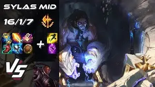MID Sylas vs Lucian - EU Challenger Patch 14.8
