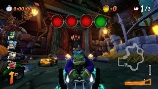 CTR Nitro Fueled - Nina's Nightmare - Hard Single Race