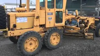 Galion 503 Road Grader A look at the past heavy equipment