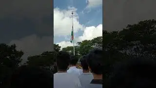 Independence day celebrations Flag hoisting at VIT Vellore
