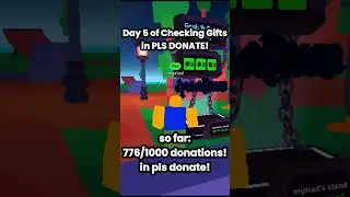 Day 5 of Checking Gifts in PLS DONATE! 🎁💸 #hazem #roblox #plsdonate
