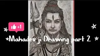 Realistic Mahadev Ji pencil Shading Tutorial 