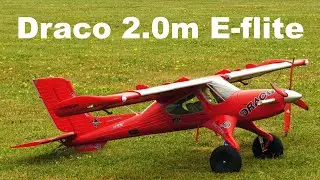 Draco 2.0m E-flite | scale RC airplane | 4K | Jirice 2022