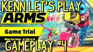 Beginner Kenn Let&rsquo;s Play ARMS Gameplay | Grand Prix Kid Cobra | NSO Free Trial Mar. 2020