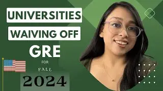 Top Universities Waiving Off GRE for Fall 2024 | MS in USA 🇺🇸