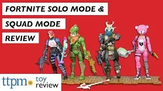 Fortnite Solo Mode and Squad Mode Figures from Jazwares