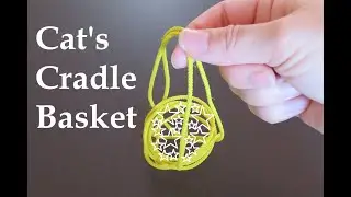 ((Medium)) Cat's Cradle Basket