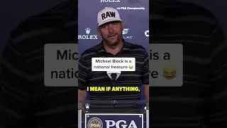 What a week it has been for Michael Block 😅