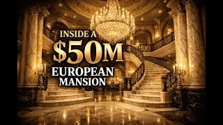 Inside a European-Style Luxury Mansion | Grand Interior Tour