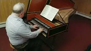 Bach: WTC II Prelude and Fugue No. 1 in C, BWV 870 (D. Jacques Way Harpsichord)