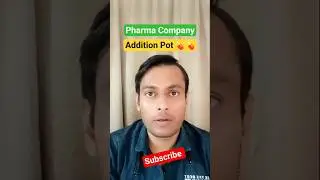 Addition Pot Explained 🔥 | Pharma Students Must Watch💊 | Easy Pharma Trick #api #pharma #production
