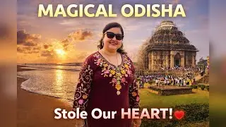 This Beach & Temple Will Steal Your Heart ❤️| Chandrabhaga & Konark Visit| Odisha & Puri Travel Vlog